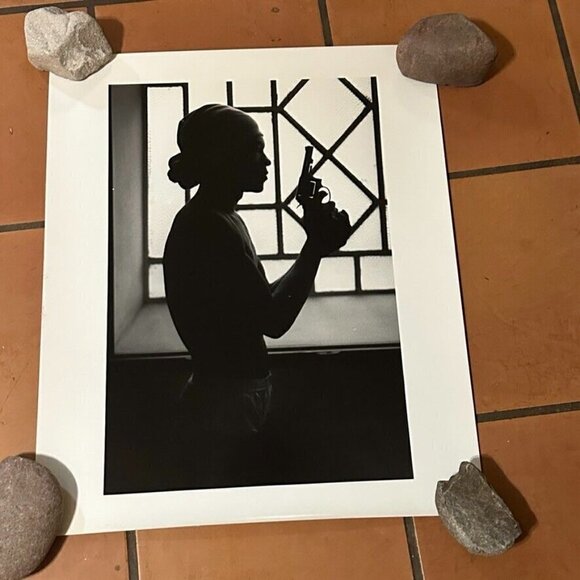 Fine Art Photograph Silver Gelatin Print Janine Gordon Signed 20x24" B/W Gangs - Picture 3 of 5